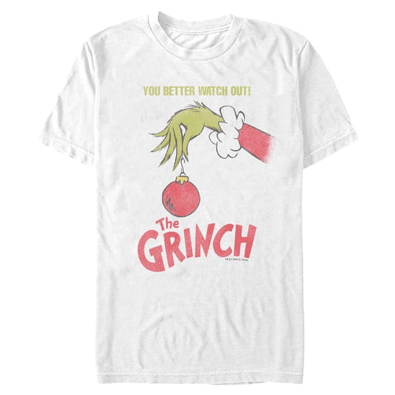 Mens The Grinch You Better Watch Out T Shirt