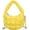 Yellow, variant on Kukuzhu Womens Quilted Crossbody Bag Puffer Top Handle Bag Quilted Handbag Nylon Padded Shoulder Bag Cloud Pleated Mini Hobo Bag