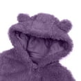 thumbnail image 5 of Elainilye Fashion Unisex Baby Clothes Newborn Boys Girls Plush Cute Bear Ears Winter Thick Warm Jumpsuit Romper, Sizes 6-9 Months, 5 of 5