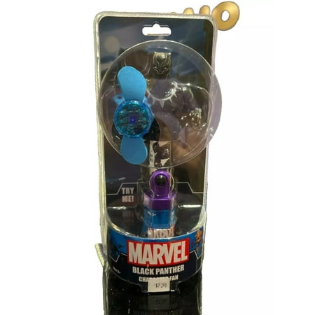 Marvel Black Panther Character Fan - Portable Cool Fan, Superhero Design