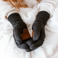 thumbnail image 6 of CC Cozy Metallic Tech Screen Gloves, 6 of 7