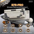 thumbnail image 2 of Teclado Mecánico Inalámbrico RK ROYAL KLUDGE R75 con Switch Cream, 2 of 8