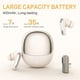 thumbnail image 4 of Auriculares De Juegos Inalámbricos, 20 Ms De Baja Latencia De Baja Latencia De 2.4 GHz Auriculares De Doble Modo Bluetooth Con Micrófono ENC, Dongle USB C Para La Computadora, 4 of 7