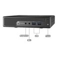 thumbnail image 2 of Remis à Neuf : HP 600 G1 MINI Intel Core i5-4570T 2,90 GHz, 8 Go, 240 Go SSD, Win 10 Pro, 2 of 4