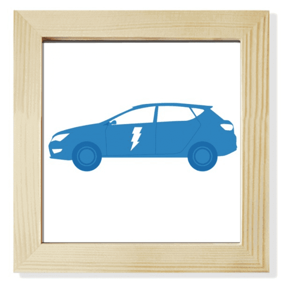 Energy Vehicles Protect Environment Square Picture Frame Wall Tabletop Display