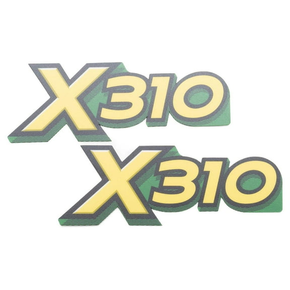 John Deere Hood Decal Set - M164711 - X310