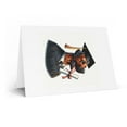 thumbnail image 2 of DistinctInk Greeting Card / Note Card - Rhodesian Ridgeback Graduation - PACK of 3, 2 of 7