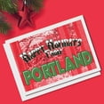 thumbnail image 4 of Portland Snow Scene Hometown Holiday Greeting Cards | 20 Pack Bulk Set (4x6), 4 of 6