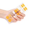 thumbnail image 1 of 20pcs/pack Nail Wraps Women Nail Polish Strips Solid Color Fingernail Stickers, 1 of 5