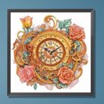 thumbnail image 1 of Kits de pintura de diamantes con reloj DIY 5D, forma especial, reloj, gemas, artes y manualidades Hugtrwg Para estrenar, 1 of 9