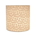 thumbnail image 3 of Aspen Creative 31065 Transitional Drum (Cylinder) Shaped Spider Construction Lamp Shade in White, 8" wide (8" x 8" x 8"), 3 of 5