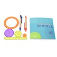 thumbnail image 1 of 5ml Spiral Art DIY Painting Art Set Multi-function Magic Ruler Stencil Toy Plastic Education, 1 of 6