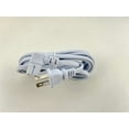 thumbnail image 4 of [UL Listed] OMNIHIL Extra Long White 10FT L-Shaped C7 Power Cord Replacement for VANKYO Leisure 460, 4 of 5