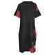 thumbnail image 4 of Paint It-vestido negro holgado con bolsillos para mujer ropa de playa de lujo para fiesta de noche y graduación, 4 of 6