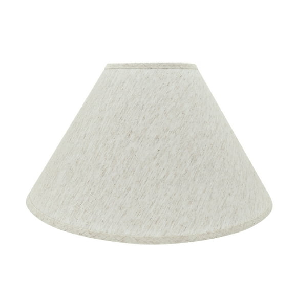 Aspen Creative 32561 Transitional Hardback Empire Shaped Spider Construction Lamp Shade in Beige, 20" wide (7" x 20" x 12 1/2")