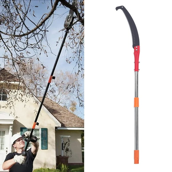 Tree Trimmer, Tree Pole Pruner 85.83in Multipurpose Safe Stainless Steel Iron for Sawing