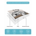 thumbnail image 5 of Quilts Twin Size Bedding Set, Camper Van Lightweight Quilted Comforter, Modern Vintage Camping Beige Wooden Soft Reversible Bedspread Coverlet with Pillow Covers for All Season, 68" x 86", 5 of 7