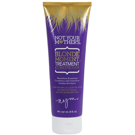 Not Your Mother's Blonde Moment Treatment Purple Conditioner, 8 (Best Shampoo And Conditioner For Bleached Blonde Hair)