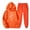 Orange, variant on JURANMO Sweatsuits for Women Set, 2 Piece Outfits Matching Sets 2024 Fall Dandelion Print Hooded Sweatshirts and Sweatpants Tracksuits Joggers Sweat Sets Beige S