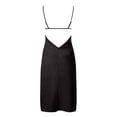 thumbnail image 3 of Sngxgn Women's Full Slip for Under Dresses Sexy Long Sleeveless Dress(Black,M), 3 of 5