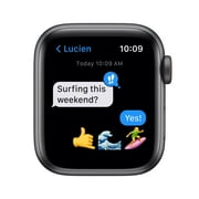 (Open Box) Apple Watch SE (1st Gen) GPS + Cellular 40mm Space Gray Aluminum Case Midnight Sport Band - Regular with Family Set Up