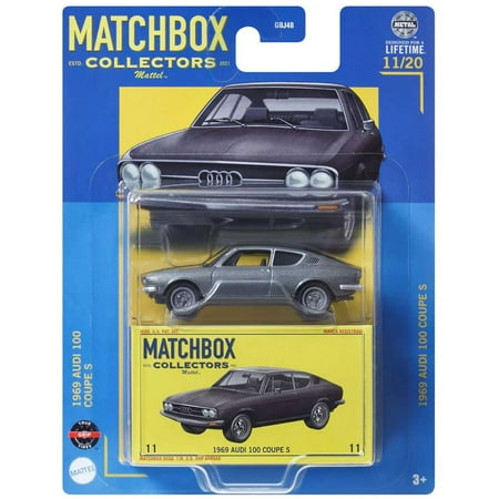 Matchbox Collectors 1969 Audi 100 Coupe S Diecast Vehicle