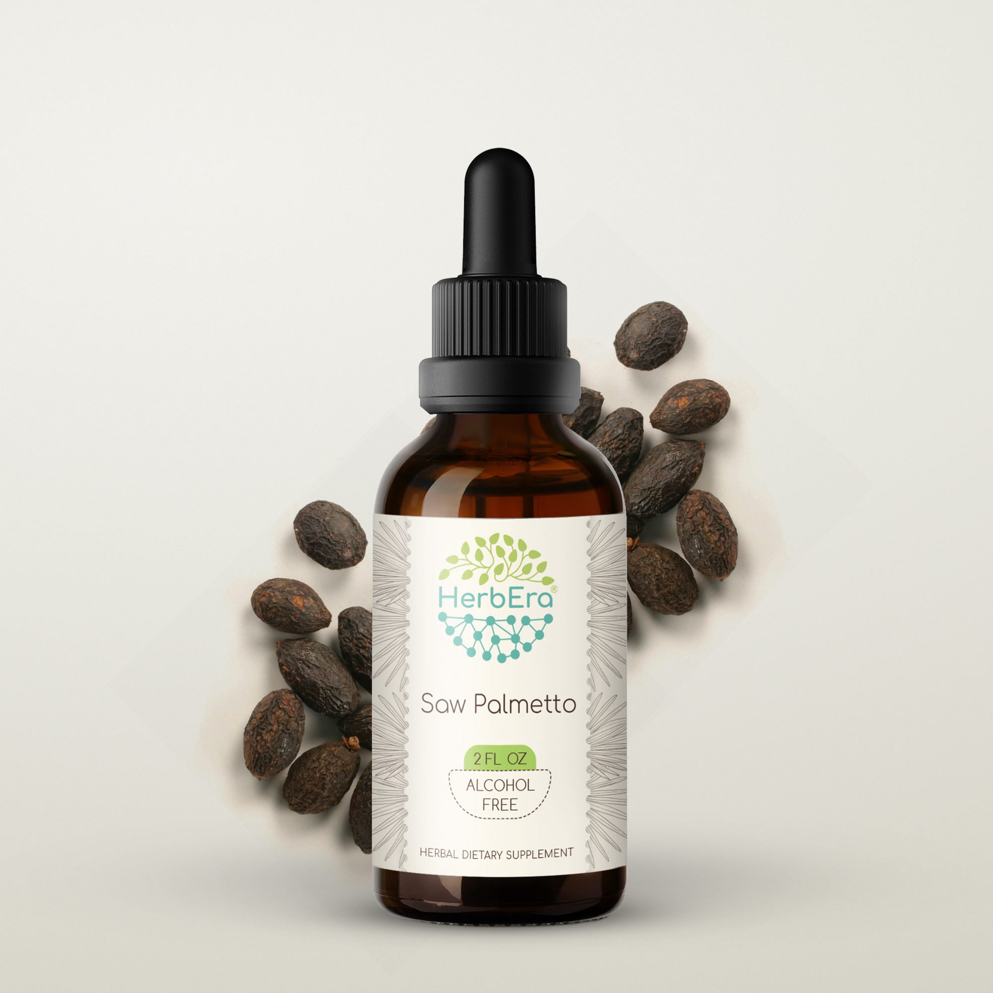 Saw Palmetto AlcoholFREE Herbal Extract Tincture, SuperConcentrated