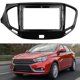 thumbnail image 4 of Panel adaptador de montaje de audio para salpicadero de coche de 9 pulgadas para Sport 2015-2018, kit de marco de panel, accesorio para coche, color negro, 4 of 5