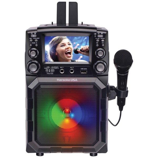 Karaoke Usa? Portable Cdg/mp3g Karaoke Player With 4.3inch Color Tft