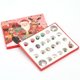 thumbnail image 2 of Calendario de Adviento de Navidad de 24 días para niños, joyería de moda, calendarios de Adviento, pulseras con dijes, collar, caja de regalo de Navidad para niños, 2 of 4