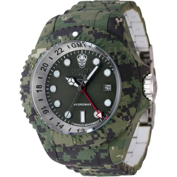 Invicta 45939 Men's Reserve Quartz Green Dial Steel Bracelet Watch
