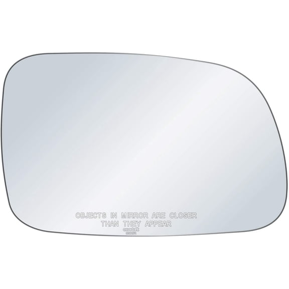 exactafit 8108R Passenger Side Mirror Glass Replacement Fits 1999-2004 Jeep Grand Cherokee Right Hand 3m Adhesives