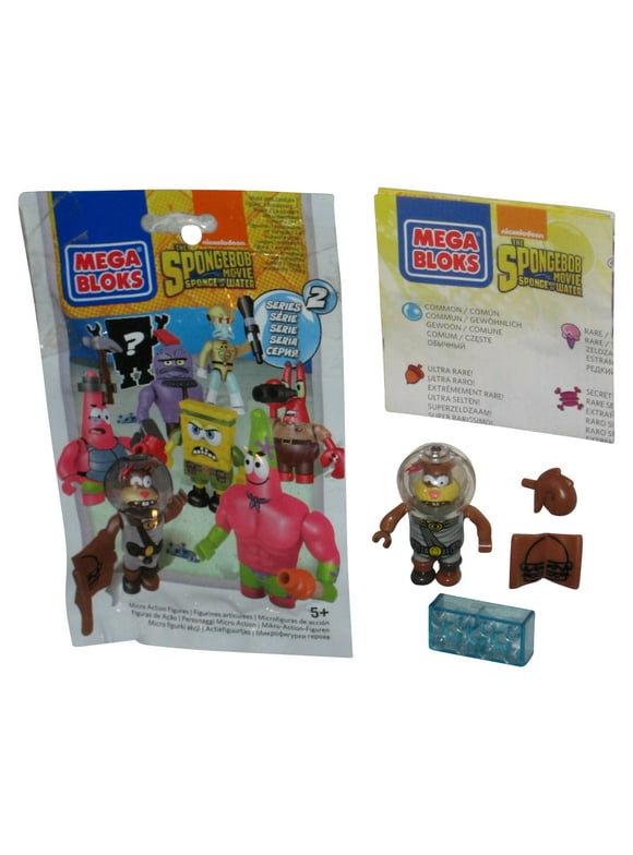 Spongebob Squarepants Sponge Out of Water Movie (2015) Mega Bloks Series 2 Mini Figure