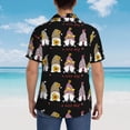 thumbnail image 3 of Lsque Have a Nice Day pattern Hawaiian Shirt for Men, Unisex Summer Beach Casual Short Sleeve Button Down Shirts-Medium, 3 of 9
