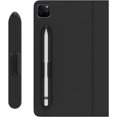 thumbnail image 1 of Pencil Holder Sticker Compatible with Apple Pencil 1st and 2nd Generation,Magnetic Attach Design Strong Adhesive Silicone Holder Accessories for iPad Stylus Pens (Black), 1 of 8