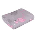 thumbnail image 3 of Kll Pink Flamingo (2) Ultra Absorbent & Soft Hand Towels For Bath, Hand, Face, Gym And Spa-27.5x16in, 3 of 9