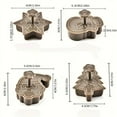 thumbnail image 3 of 4pcs Christmas Cookie Cutter Set - Snowman, Snowflake, Christmas Tree, Santa Claus Pattern Baking Molds - Perfect for Holiday Baking, 3 of 6