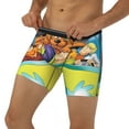 thumbnail image 3 of Lsque Scooby-Doo Pattern Men's Performance Stretch Underwear, Athletic Long Leg Briefs，Moisture-Wicking-XX-Large, 3 of 6