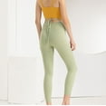 thumbnail image 3 of Sngxgn Women's Leggings Ankle Length Leggings for Women Stretch Leggings High Waist(Green,XL), 3 of 7