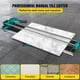 thumbnail image 2 of VEVOR Cortador manual de azulejos de 40 pulgadas con rieles dobles, mango ergonómico, pies antideslizantes y rueda de corte guiada por láser ajustable, corte profesional de azulejos, 2 of 9