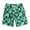 Green, variant on IROINNID Men's Summer Casual Drawstring Pull On Printed Comfy Shorts