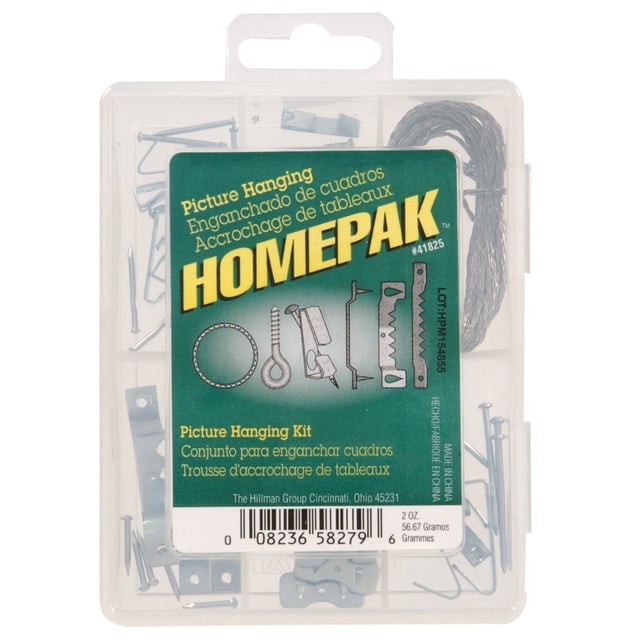 Homepak 41825 Kit De Accesorios Para Colgar Cuadros