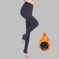 thumbnail image 2 of Meichang Fleece Lined Leggings Women Winter Warm Tights High Waisted Slim Fit Stretchy Yoga Workout Gym Leggings Under 10 Dollars, 2 of 8