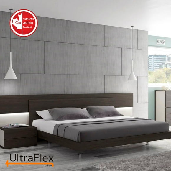 UltraFlex DESTINY- Orthopedic, Spinal Care Cool Gel, Pressure Relief CertiPUR-US® Certified Foam, Multiple Posture Support, Low Motion Transfer, Eco-Friendly Mattress (Made in Canada)