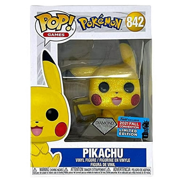 Funko POP! Games Pokemon Pikachu #842 [Diamond Collection] Exclusive