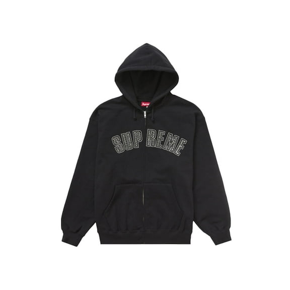 Supreme Men's b.b. Simon Zip Up Hooded Sweatshirt Black, from StockX