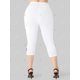 thumbnail image 3 of Leggings de Talla Grande con Estampado de Mariposa Rosegal Leggings de talla grande, 3 of 5