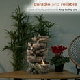 thumbnail image 5 of Alpine Corporation Rainforest 5-Tier Cascading Fountain with LED Light, 5 of 12
