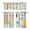 B, variant on FEOLGEHLY 3Pcs Kitchen Curtains and Valances Set, 54x18 Inch & 28x39 Inch Length Polyester Blue Toile Print Cafe Curtain, Cute Decorative Window Drapes for Kitchen Bathroom Home Decor