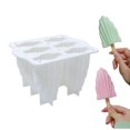 thumbnail image 2 of Moldes para paletas, moldes para paletas de silicona, molde reutilizable para paletas de hielo, moldes para paletas de silicona sin BPA, molde para helado de fácil liberación, 2 of 5